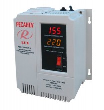 Стабилизатор напряжения серии LUX РЕСАНТА АСН-1500Н/1-Ц